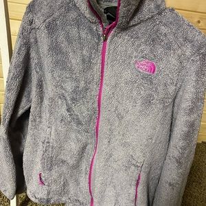 Womens The North Face zip up